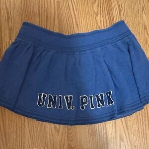 VS Pink Vintage Blue University of Pink Blue Skirt M